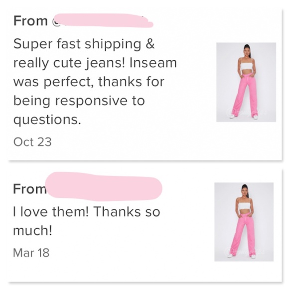 90s Style Pink Wide Leg Jeans High Waist Raw Hem - Picture 14 of 14